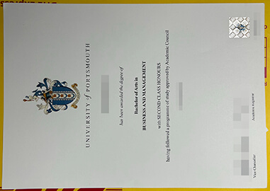 How to buy fake university of portsmouth diploma?