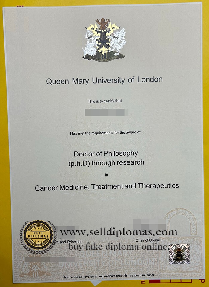 buy queen mary university of london diploma