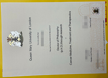 Sell fake queen mary university of london certificate.