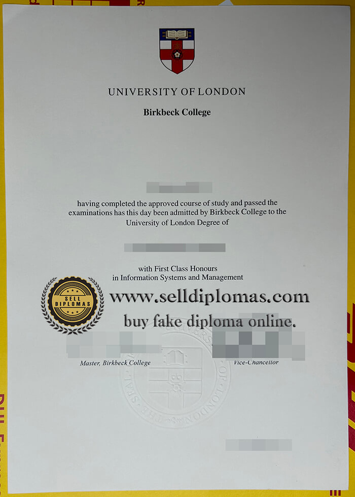 buy fake university of london birkbeck college diploma