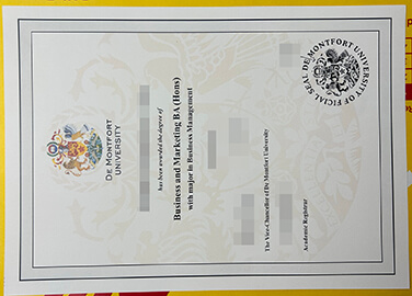 How to buy fake de montfort university degree certificate.