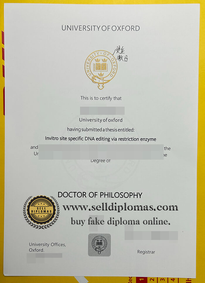 buy fake university of oxford diploma