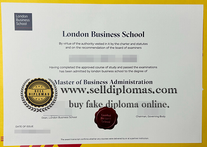 buy fake london business school diploma