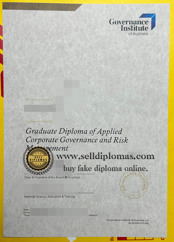 buy fake governance institute of australia diploma