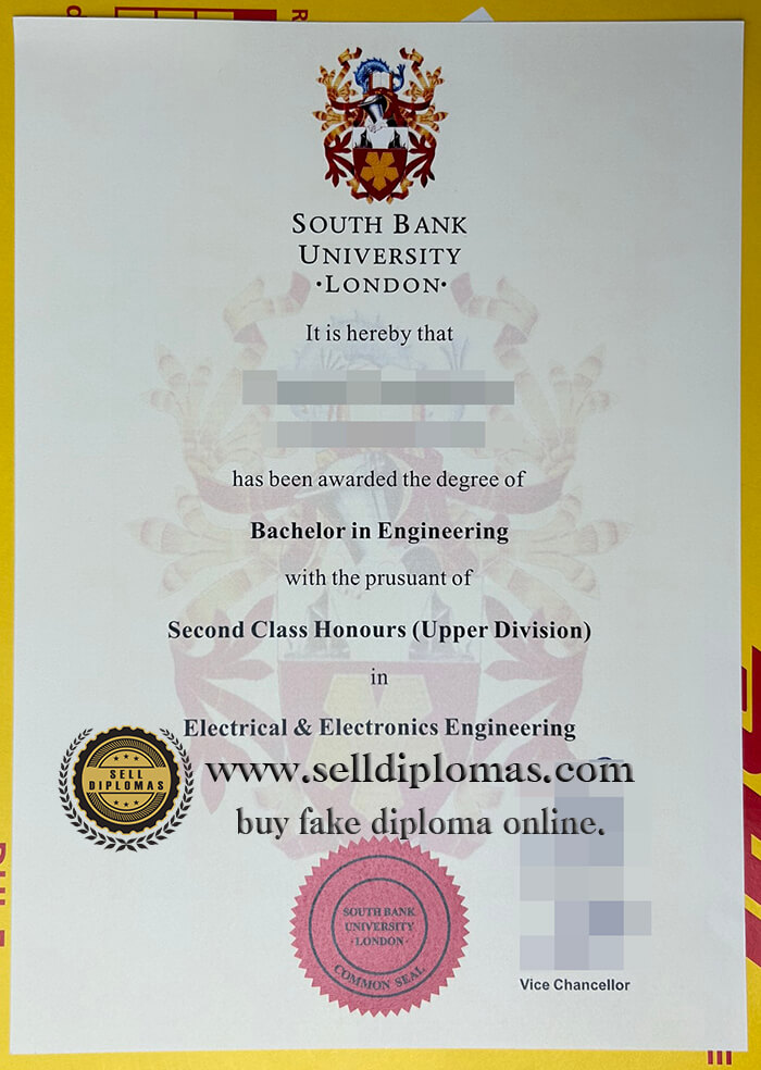 buy fake south bank university london diploma