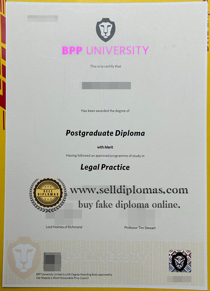 buy fake bpp university diploma