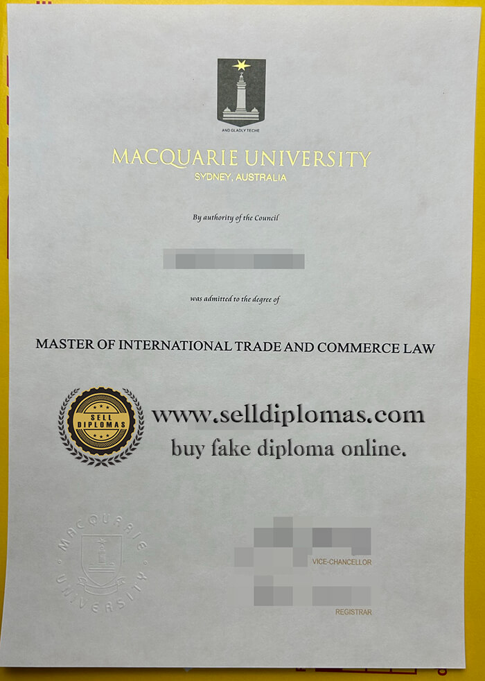 order fake macquarie university diploma