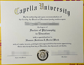 Where to buy fake Capella University degree certificate?