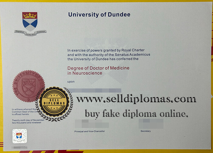 buy fake university of dundee diploma
