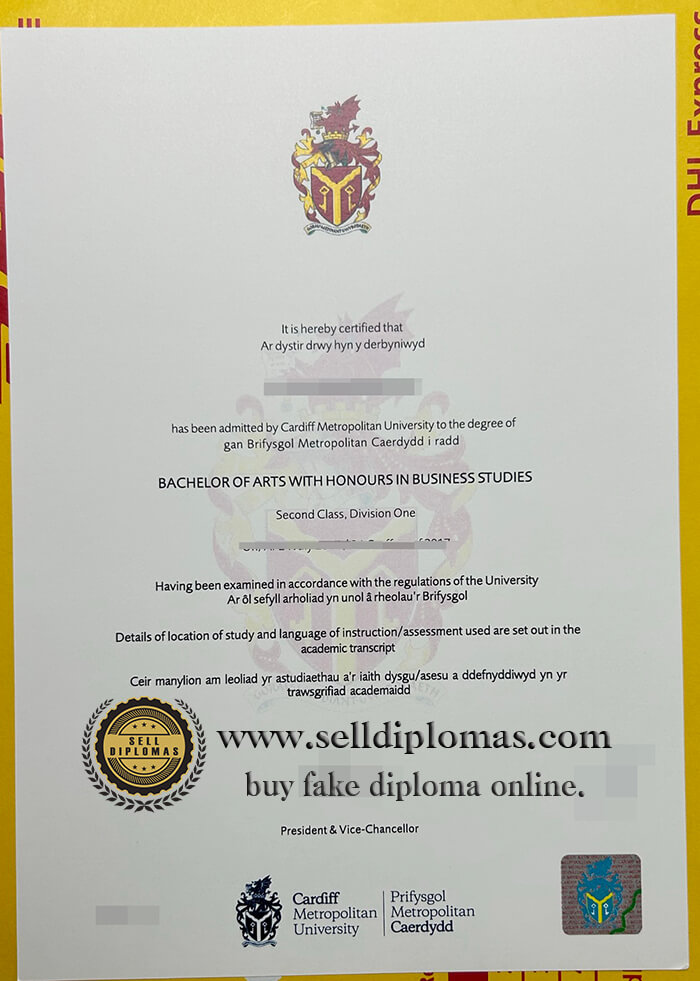 buy fake cardiff metropolitan university diploma