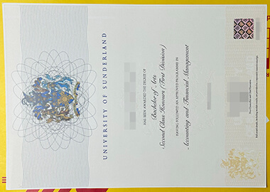 Order fake University of Sunderland diploma online