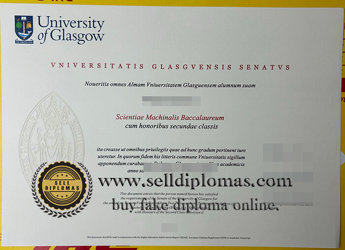 buy fake university of glasgow diploma