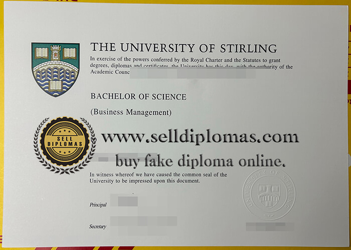 buy fake university of stirling diploma