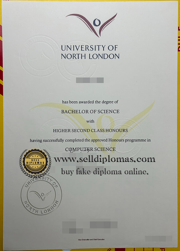 buy fake university of north london diploma