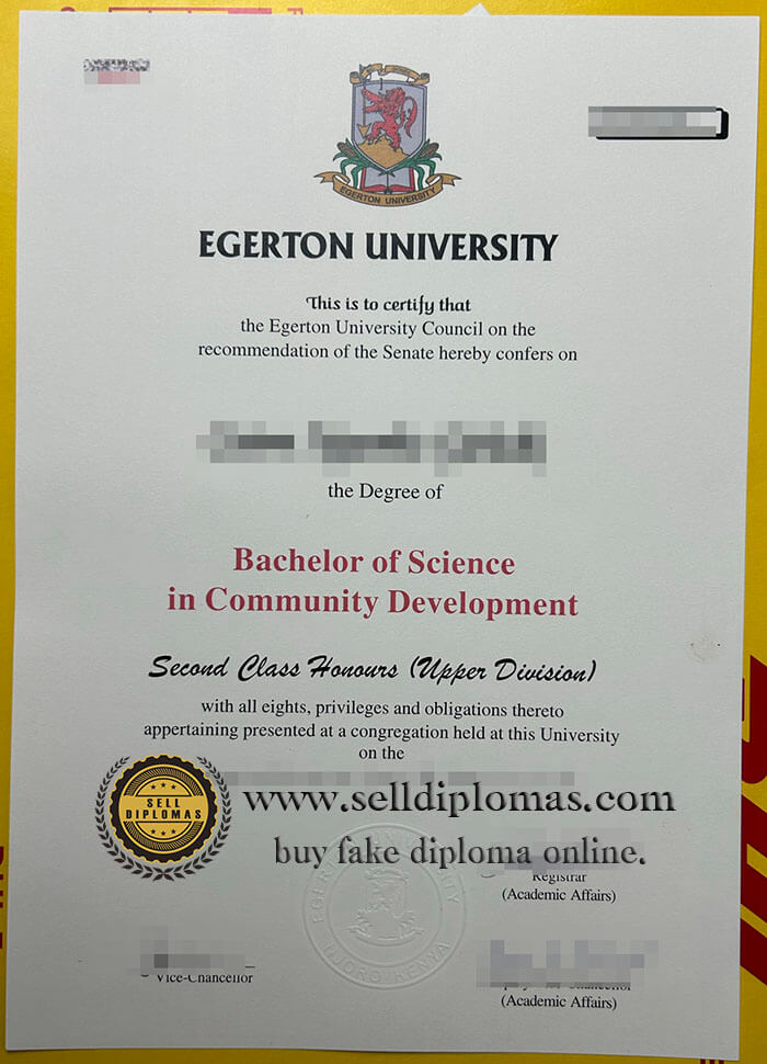 buy fake egerton university diploma