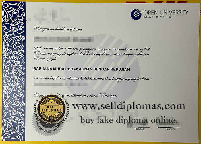 buy fake open university malaysia diploma