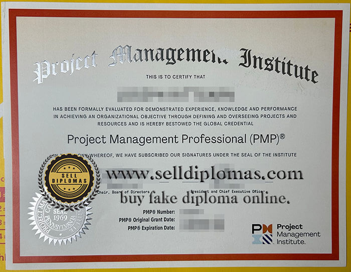 buy fake Project Management Professional (PMP) diploma