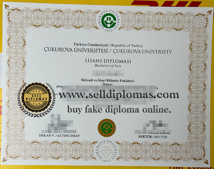 buy fake cukurova university diploma