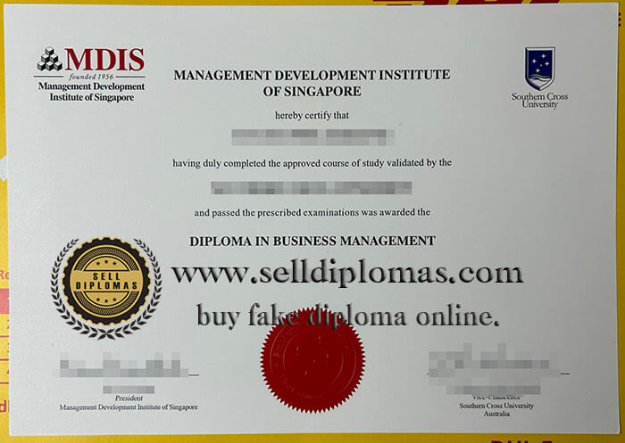 buy fake Singapore MDIS diploma