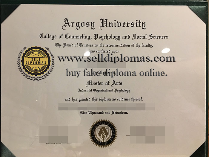 where to buy fake Argosy University diploma certificate Bachelor's degree？