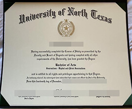 where to buy University of North Texas diploma certificate Bachelor’s degree？