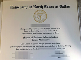 where to buy University of North Texas Dallas diploma certificate Bachelor’s degree？