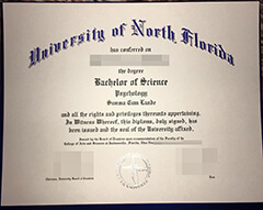 where to buy university of north florida diploma certificate Bachelor’s degree？