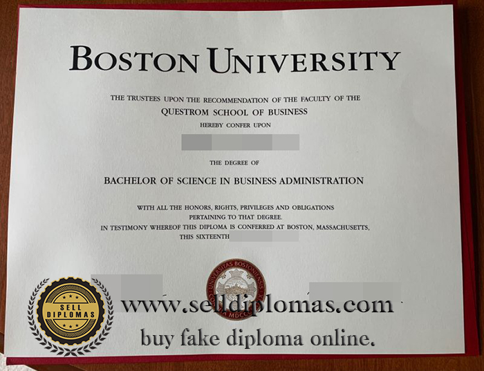 where to buy Boston University diploma certificate Bachelor’s degree？