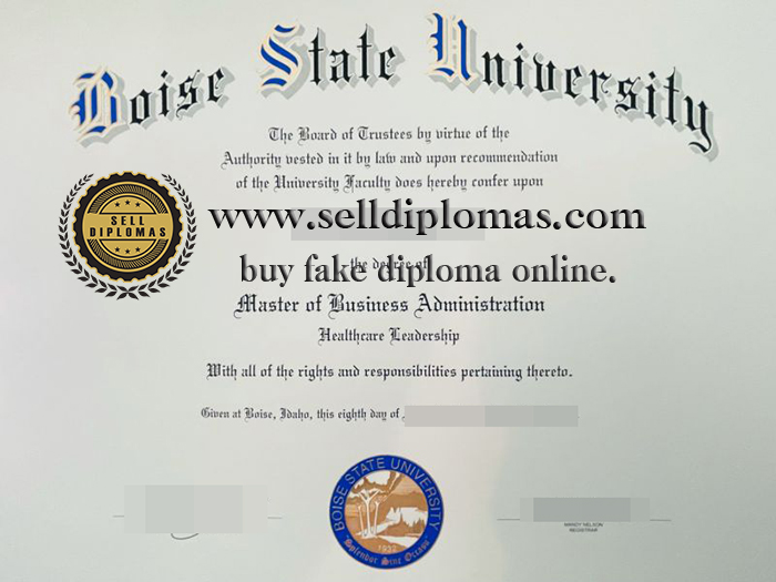 where to buy Boise State University diploma certificate Bachelor’s degree？