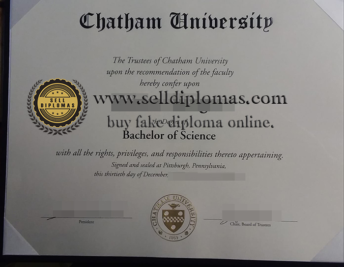 where to buy chatham university diploma certificate Bachelor’s degree？