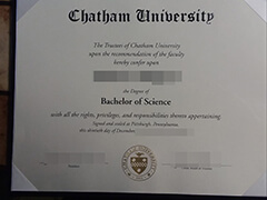 where to buy chatham university diploma certificate Bachelor’s degree？