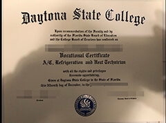 where to buy daytona state college diploma certificate Bachelor’s degree？