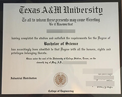 where to buy Texas A&M University diploma certificate Bachelor’s degree？