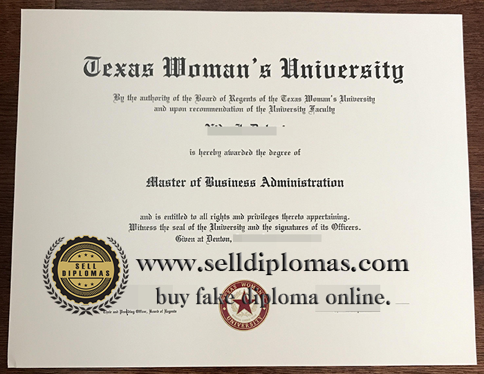 where to buy Texas Woman's University diploma certificate Bachelor’s degree？
