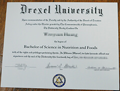 where to buy Drexel University diploma certificate Bachelor’s degree？