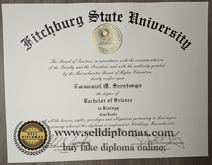where to buy Fitchburg State University diploma ？