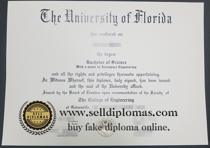 How to buy a University of Florida certificate？