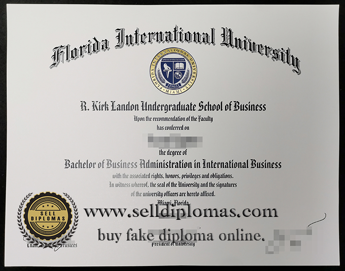 where to buy florida international university certificate diploma ？