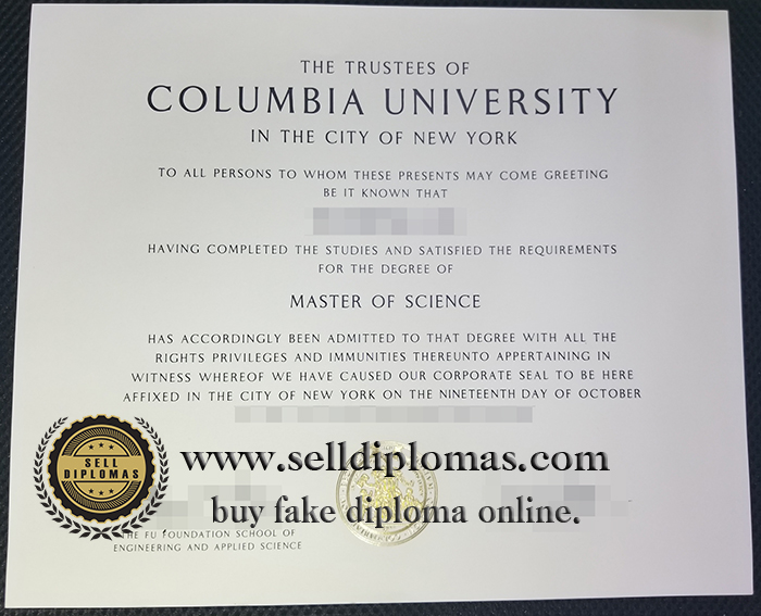 Can buy a Columbia University diploma Bachelor’s degree?