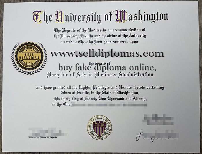 How to buy University of Washington diploma？