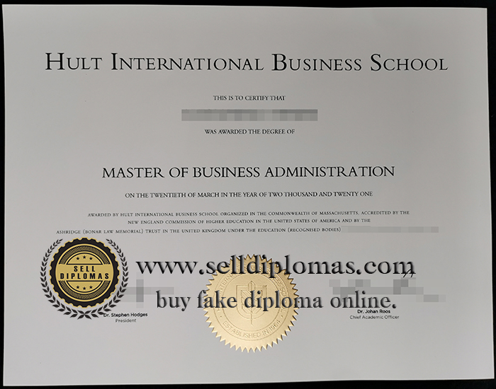 where to buy Hult International Business School certificate?