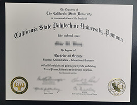 Can buy a University state California, Pomona diploma?