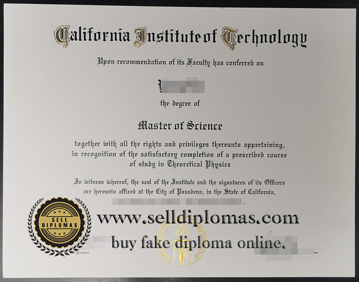 How to buy a California Institute of Technology diploma certificate?