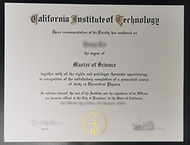 How to buy a California Institute of Technology diploma certificate?