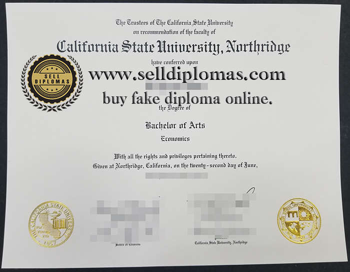 Sell fake California State University North Campus diploma online.