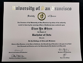 Need to replace University of San Francisco diploma?