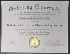 Buy new Kettering University diploma degree online.