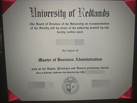 Sell fake university of redlands diploma degree online.