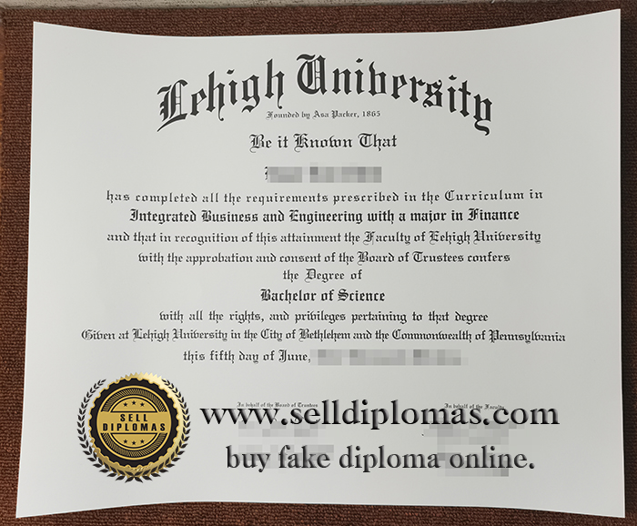 where to buy lehigh university diploma certificate?