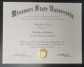 Sell fake Missouri State University diploma online.